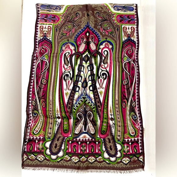 🎉Host Pick 🎉Etro Silk Scarf - Picture 1 of 6